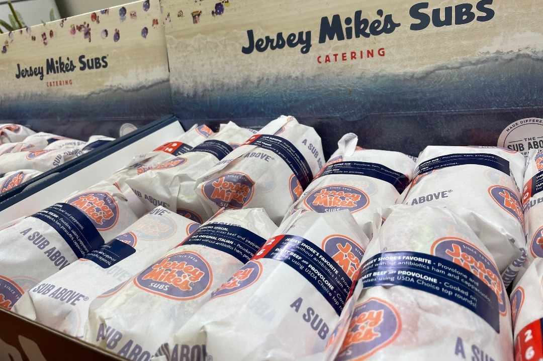 Jersey Mike's Subs Catering Box